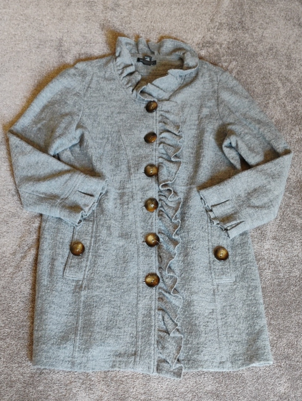August Silk Wool Jacket With Flaws